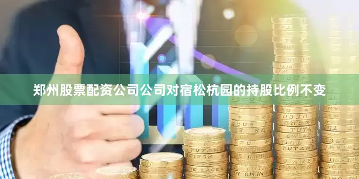 郑州股票配资公司公司对宿松杭园的持股比例不变