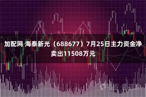 加配网 海泰新光（688677）7月25日主力资金净卖出11508万元